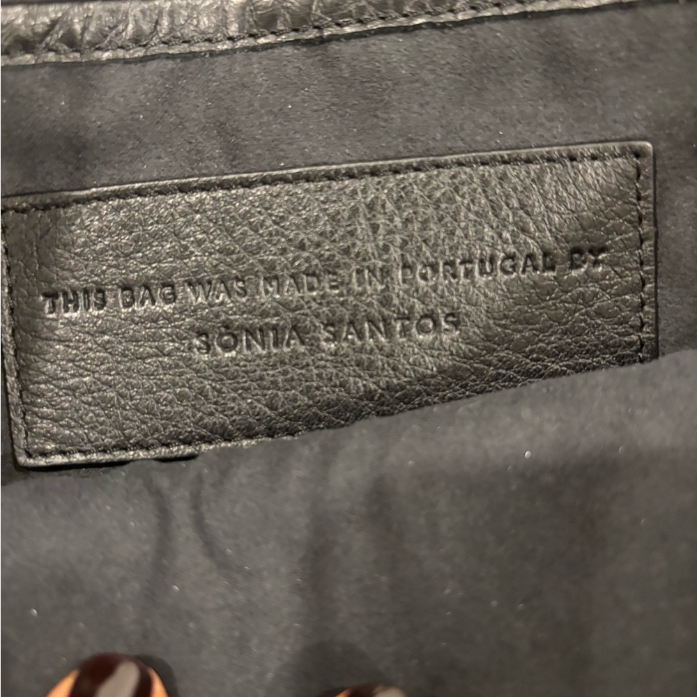No/An Studio Simo Tote black leather NEW - Picture 15 of 16